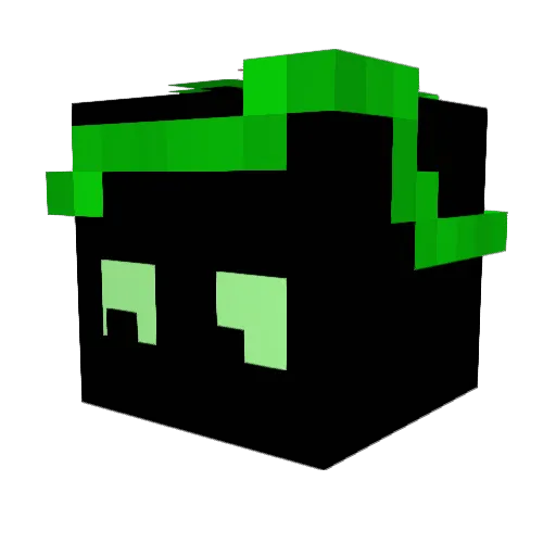 CesarIsMe Minecraft avatar head, 3D render