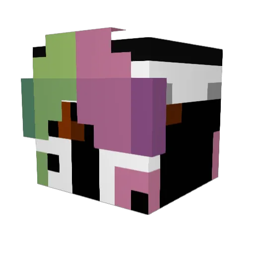 Cespo95 Minecraft avatar head, 3D render