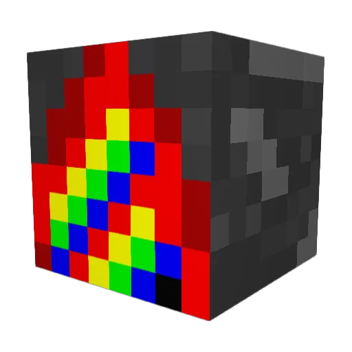 Cestel Minecraft avatar head, 3D render