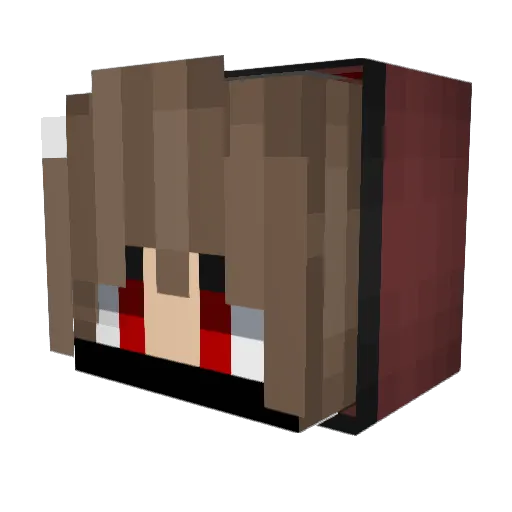 Cevy_0308 Minecraft avatar head, 3D render