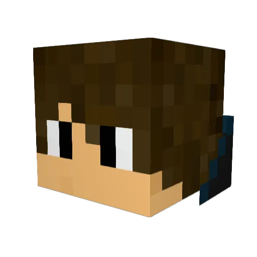 Ceylon_Tea Minecraft avatar head, 3D render