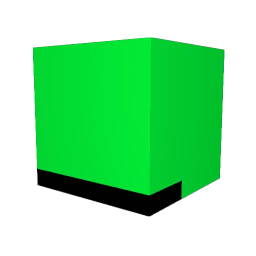 Cfx_Trash Minecraft avatar head, 3D render