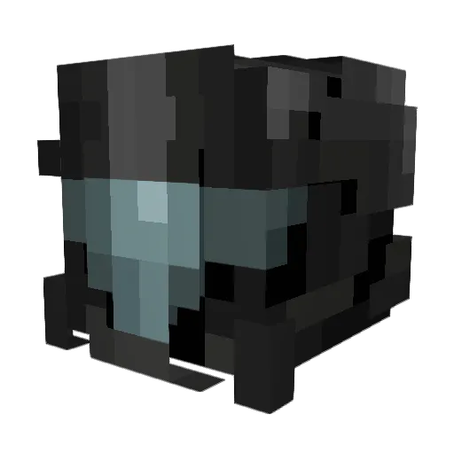 Ch0na Minecraft avatar head, 3D render