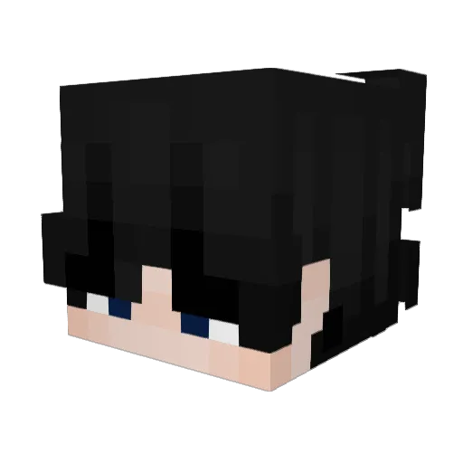 Ch1d0ri Minecraft avatar head, 3D render