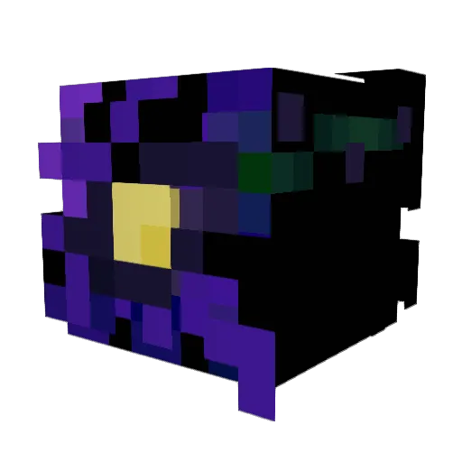 Ch2m Minecraft avatar head, 3D render