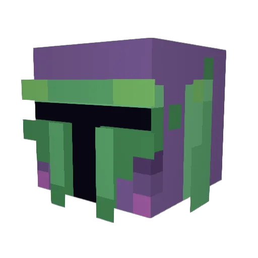 Ch8tnammy Minecraft avatar head, 3D render
