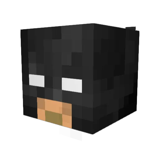 ChAoS_GT Minecraft avatar head, 3D render