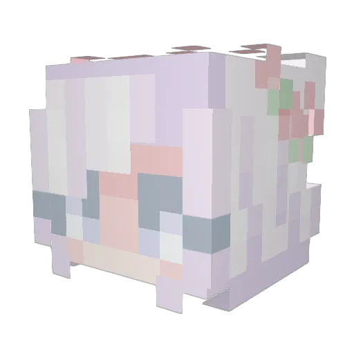 ChErRy_Bl0Ss0M Minecraft avatar head, 3D render
