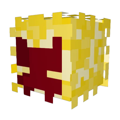 Cha_moi Minecraft avatar head, 3D render