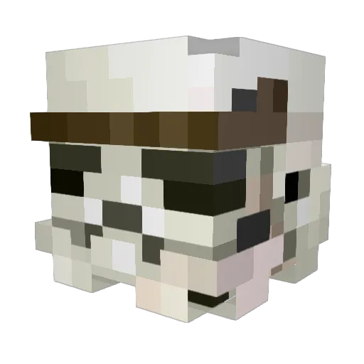 ChaboiE Minecraft avatar head, 3D render