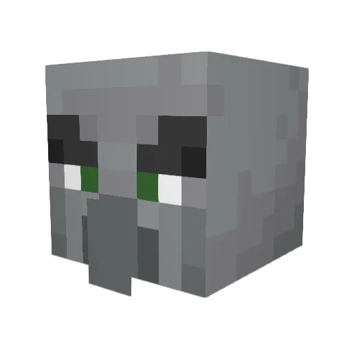 Chacho2013 Minecraft avatar head, 3D render
