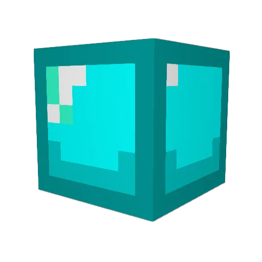 Chackalosse Minecraft avatar head, 3D render