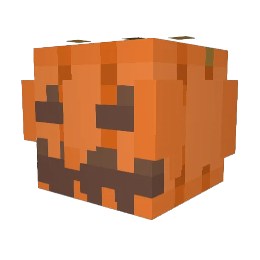 ChadMonkey1973 Minecraft avatar head, 3D render