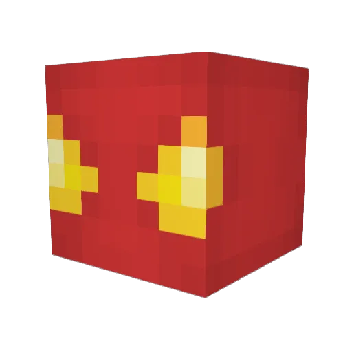Chadenso Minecraft avatar head, 3D render