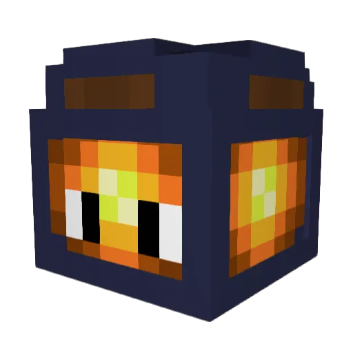 Chagama111 Minecraft avatar head, 3D render
