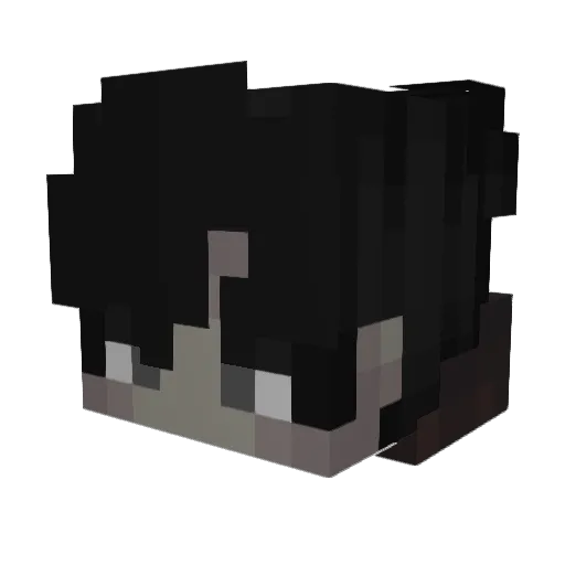 ChainSaw3278 Minecraft avatar head, 3D render