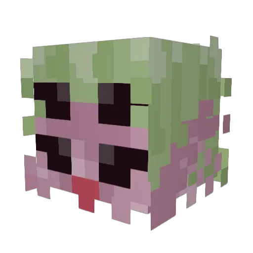 ChainWinx Minecraft avatar head, 3D render