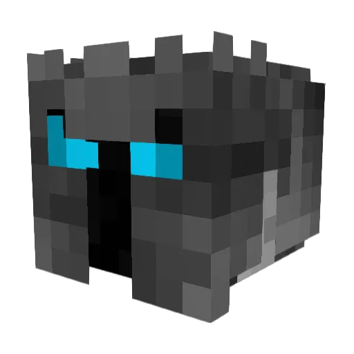 ChainingHades Minecraft avatar head, 3D render