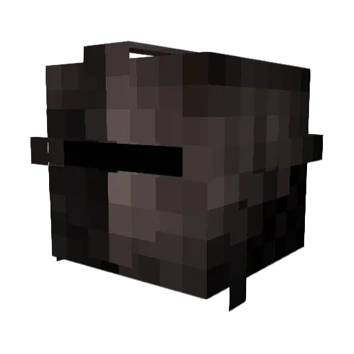 ChainsXO Minecraft avatar head, 3D render