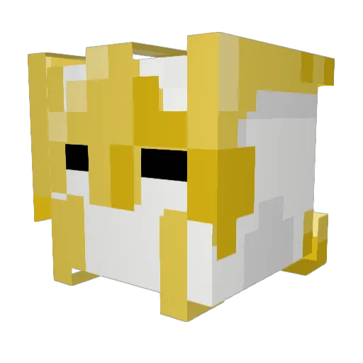 ChairConsumer Minecraft avatar head, 3D render