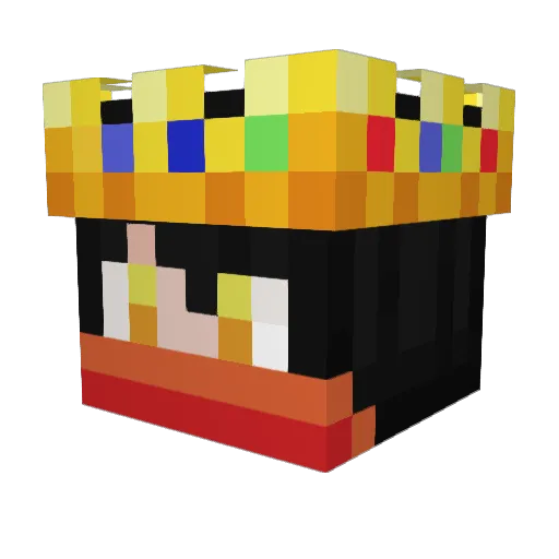 Minecraft-Avatar von ChairGamertag87: Kopf als 3D-Render