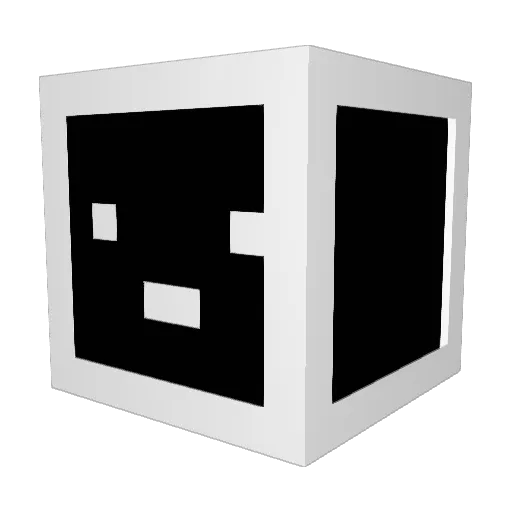 ChairRugLight Minecraft avatar head, 3D render