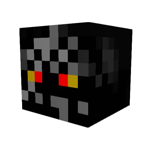 ChairSim42012 Minecraft avatar head, 3D render