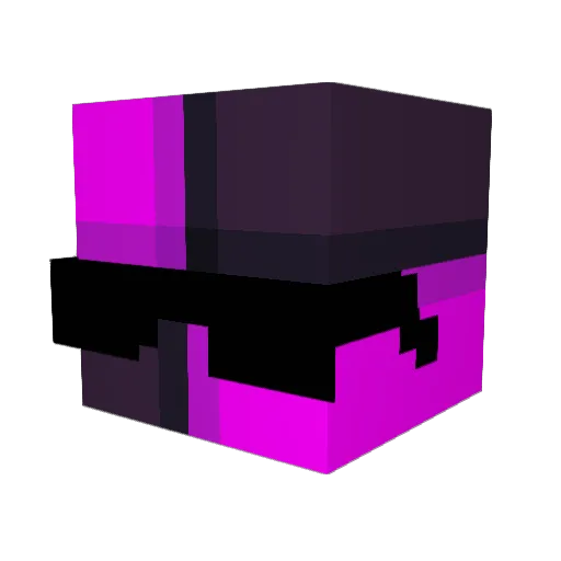 ChairmanGlitch Minecraft avatar head, 3D render