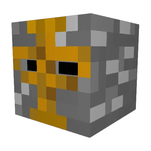 ChairmanMaoTse Minecraft avatar head, 3D render