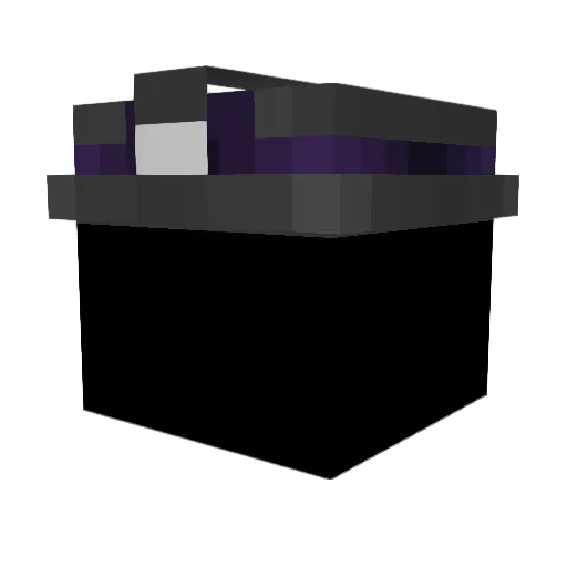 Chak Minecraft avatar head, 3D render