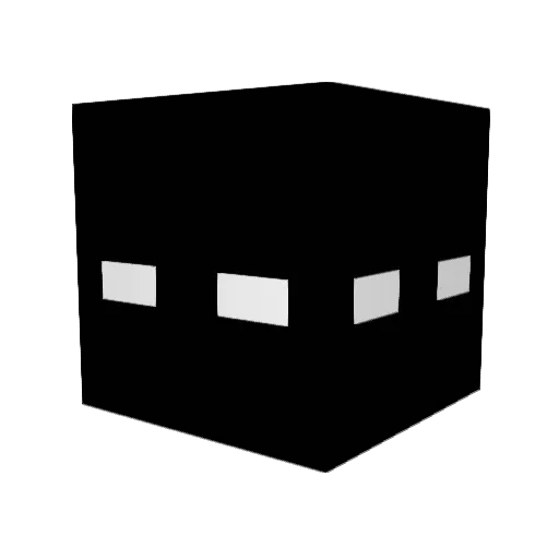 Chaken193 Minecraft avatar head, 3D render
