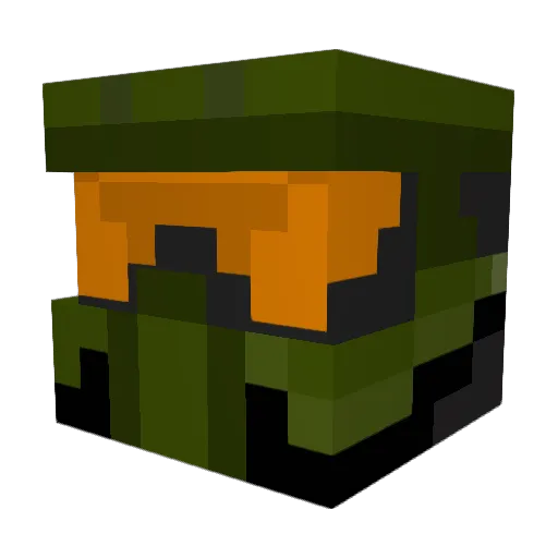 ChallengeMan10 Minecraft avatar head, 3D render