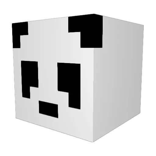 Chambo99 Minecraft avatar head, 3D render