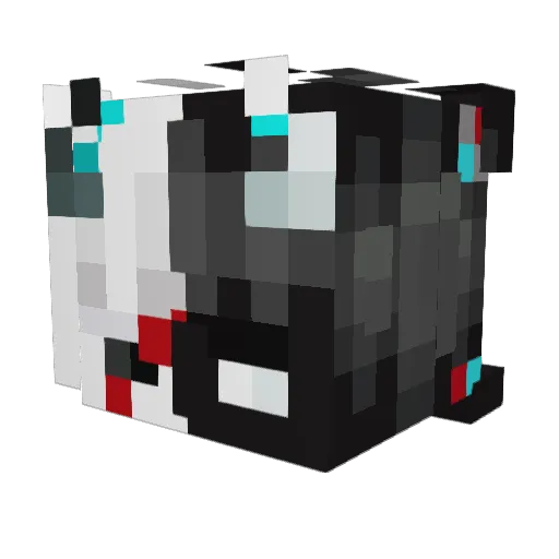ChameleonTaGamer Minecraft avatar head, 3D render