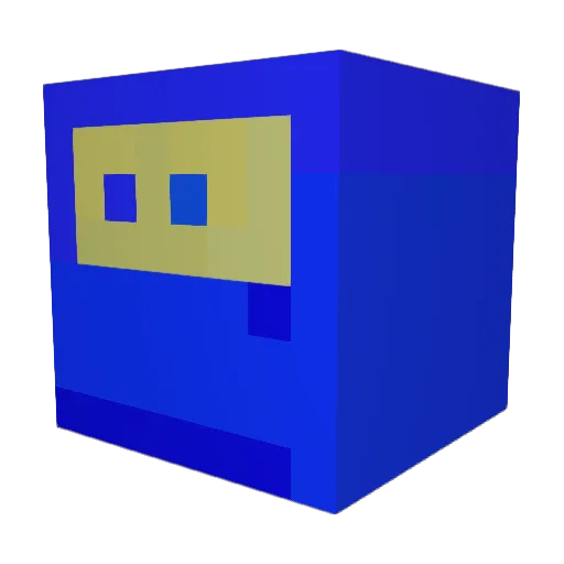 Champgamer2000 Minecraft avatar head, 3D render