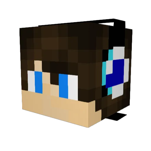 ChampionsPlayer Minecraft avatar head, 3D render