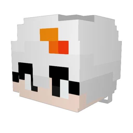ChanUngMineCraft Minecraft avatar head, 3D render
