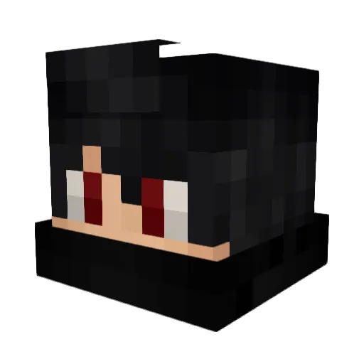 ChandlerJ47 Minecraft avatar head, 3D render
