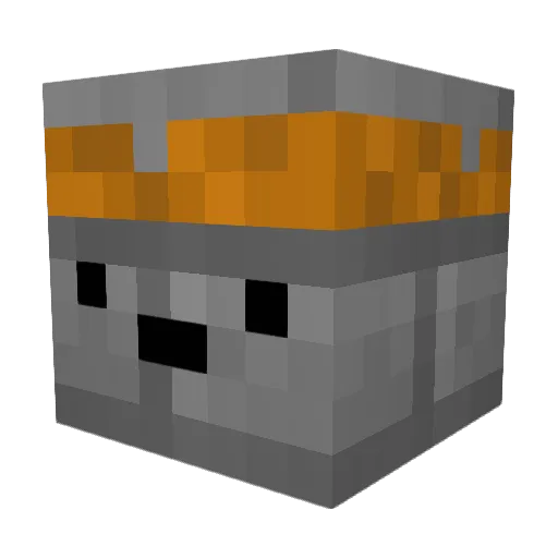 ChandrewTheDerp Minecraft avatar head, 3D render