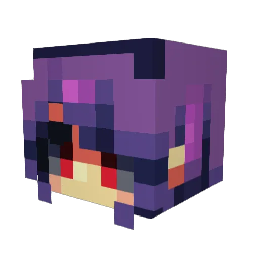 Chanel5053 Minecraft avatar head, 3D render