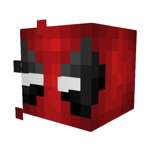 Chanelle09 Minecraft avatar head, 3D render