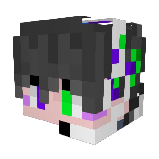 ChangAn8626 Minecraft avatar head, 3D render