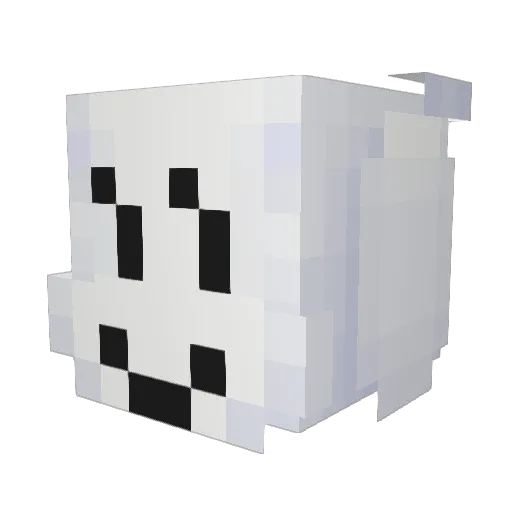 Chang_won Minecraft avatar head, 3D render