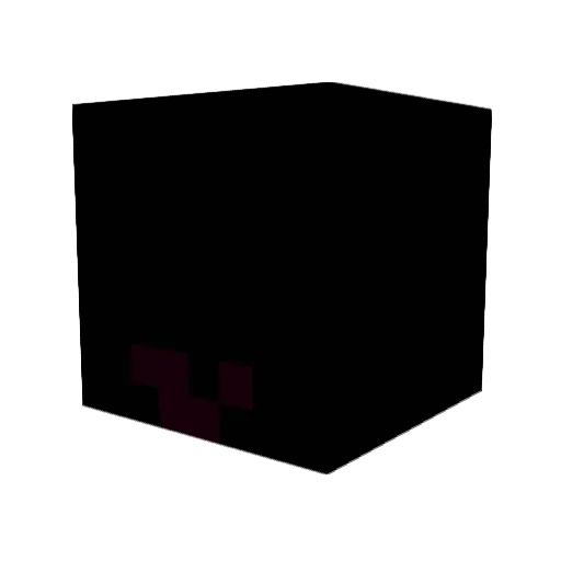 ChankyChank Minecraft avatar head, 3D render