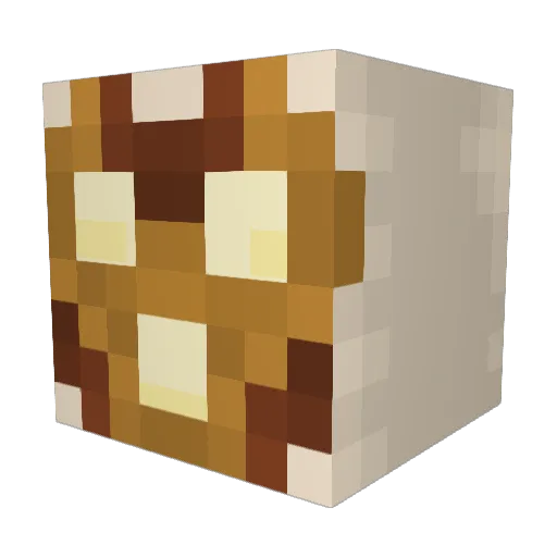Chansey01 Minecraft avatar head, 3D render
