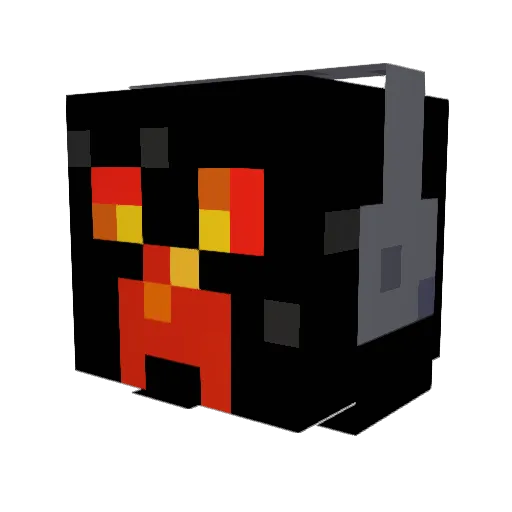 ChantZ5378 Minecraft avatar head, 3D render