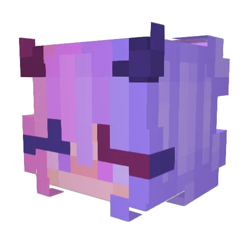 Chaoember Minecraft avatar head, 3D render