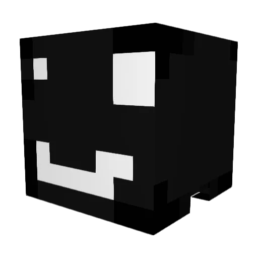 ChaosBoiGuyThing Minecraft avatar head, 3D render
