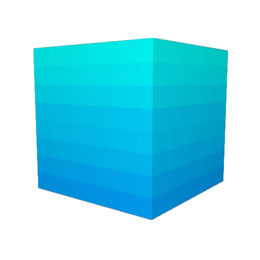 ChaosCreeper Minecraft avatar head, 3D render