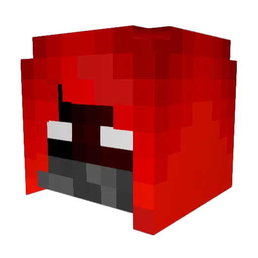 ChaosGiraffe44 Minecraft avatar head, 3D render
